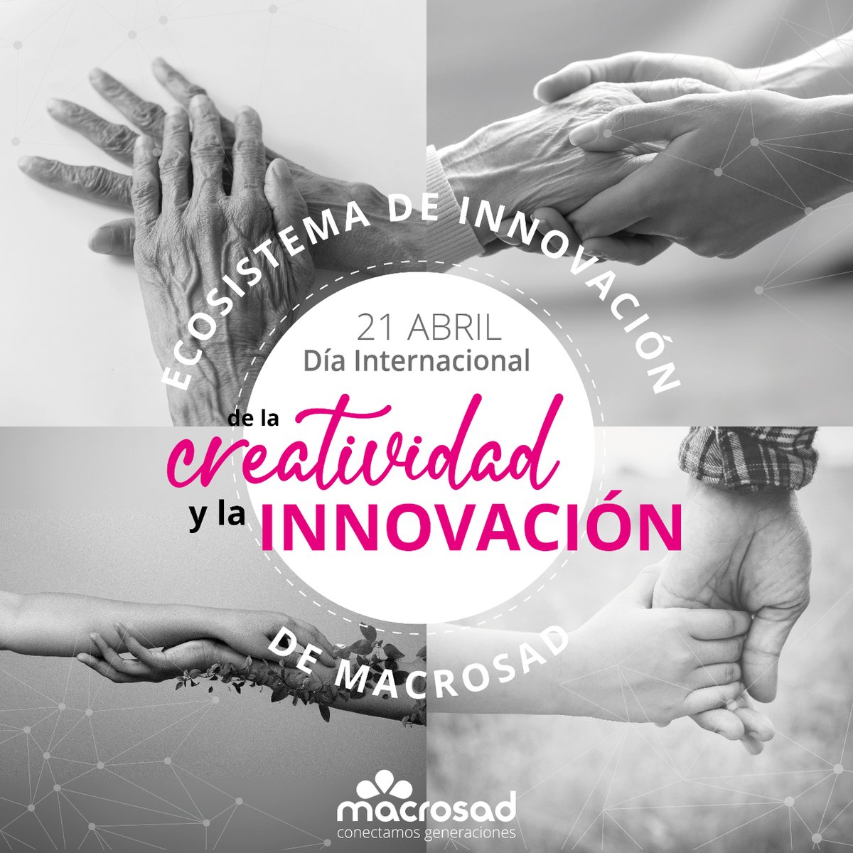 💡🧠👴🏻🧓🏻❤️ Feliz Día Mundial de Creatividad y la #Innovación. #DíaMundialdelaCreatividadylaInnovación