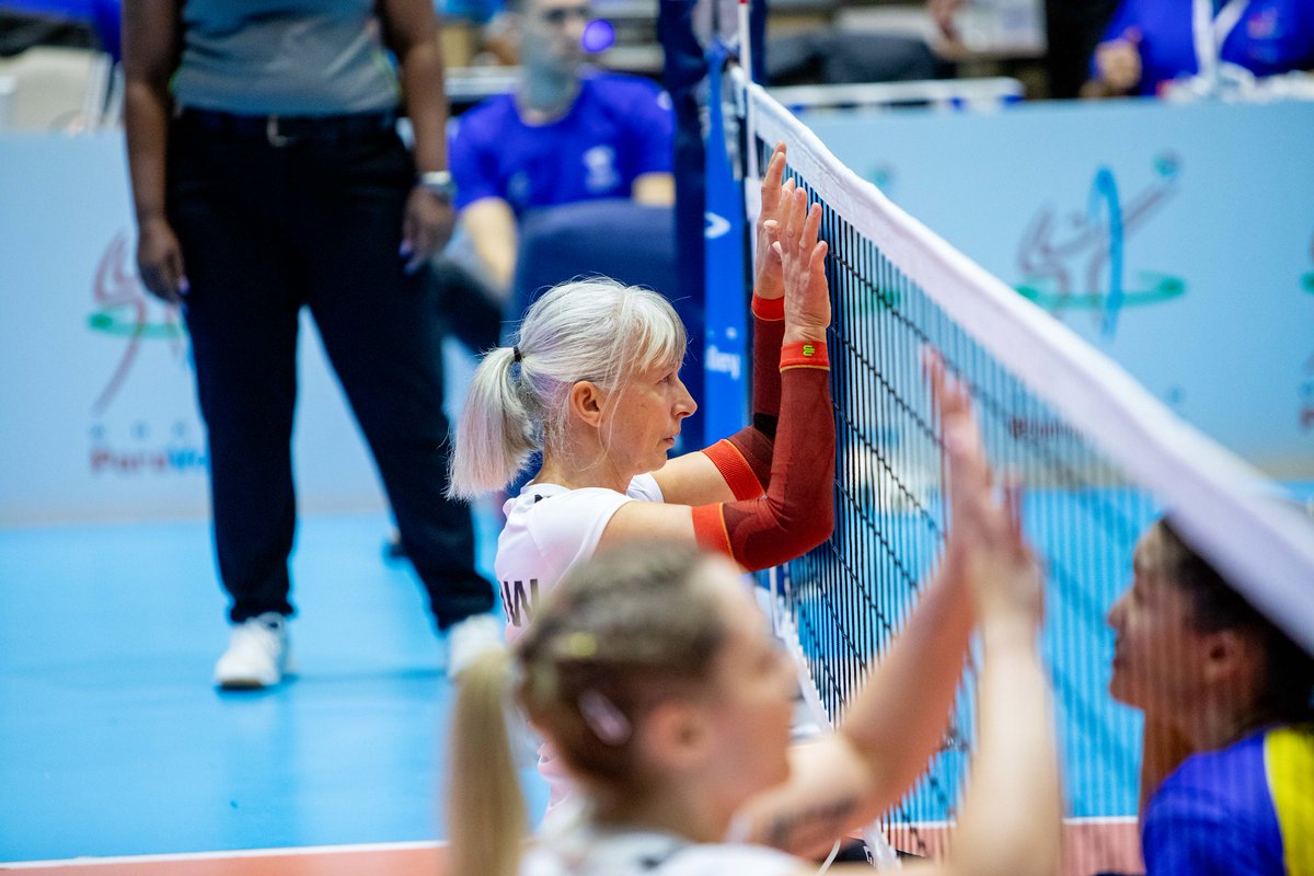 GAME FACE ON Intensity fills the air as soon as the players step onto the court. Faces set, minds focused, it's all business in the pursuit of victory. 🔥🏐 #WorldParaVolleyDay #2024WPVDay