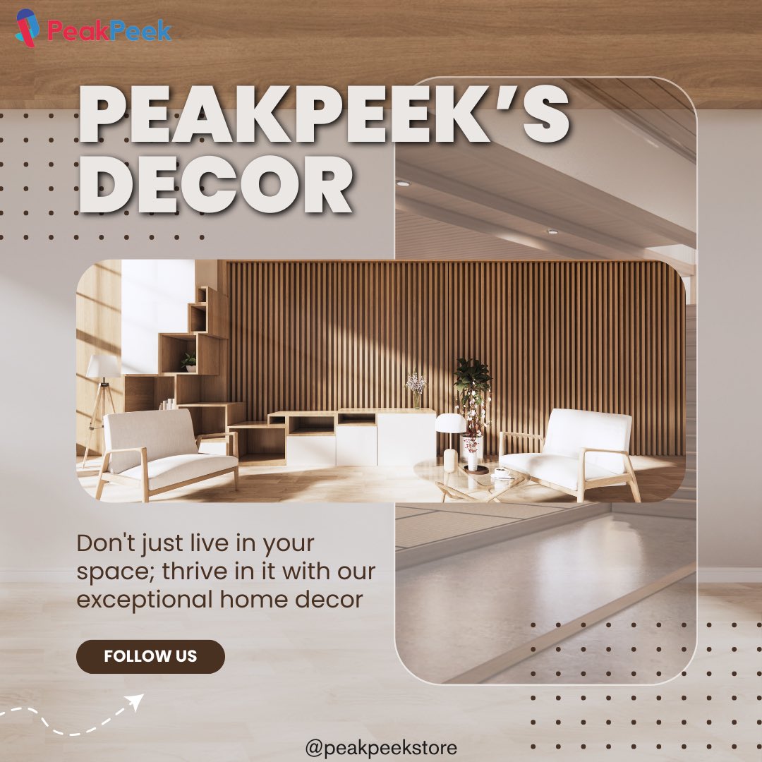peakpeekstore's tweet photo. Shop our home decor collection today and turn your house into your personal sanctuary.
.
.
.
Follow for more: @peakpeekstore 
.
.
.
#HomeDecor #InteriorDesign #HomeImprovement #DecorInspiration #ModernHome #InteriorDecor #HomeStyling https://t.co/gnKyFcRrZF