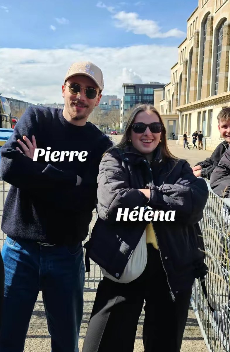 Twins❤️🔐❤️
#HelenaBailly
#PierreGarnier 
#Staracademy 
#StarAcademyTour 
Pic: lessisters