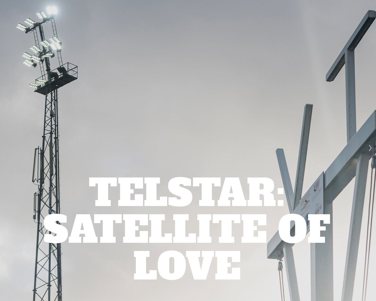 New: Telstar: Satellite Of Love. Words & Images: @HanBalk. 🛰️ SC Telstar are named after the '60s space satellite. The Dutch club have been grounded in the second tier for many years but it doesn't stop its fans looking to the stars. terraceedition.com/home-haute/tel…