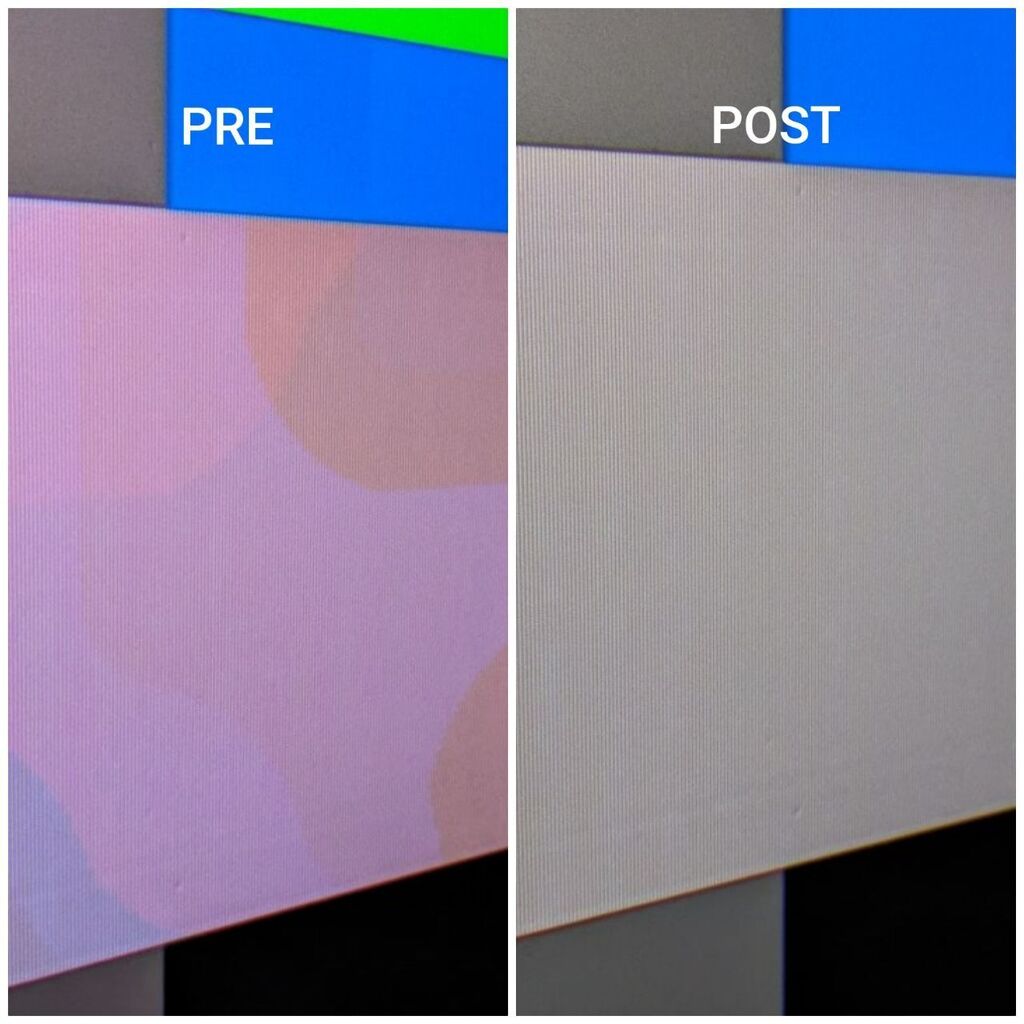 ChromaPureUK's tweet photo. Multiburst errors PRE and POST setup on a Sony XW5000 4K projector.
#calibration #isfcalibration #pvacalibration #thxvideocalibration #kalibrate #kalibrateltd #videocalibration #spectroradiometer #spectro #spectrophotometer #projector #jeti #jetispecbโฆ https://t.co/al0puy9yW1 https://t.co/xNPQI05Rpe