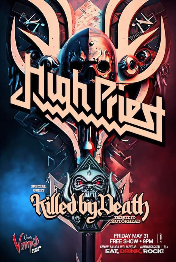 The Next Stop! at @VampdVegas 🤟🎼🤟 @LasVegasLocally @themikkeydee @lasvegasrock @lasvegasmetal @highpriestlv @killedbydeathlv @73Geer #lasvegasrock #heavymetal #thrashmetal @RockLovesMe2 @Ludymetal2 @DeathMetalMum @Vegas @reviewjournal