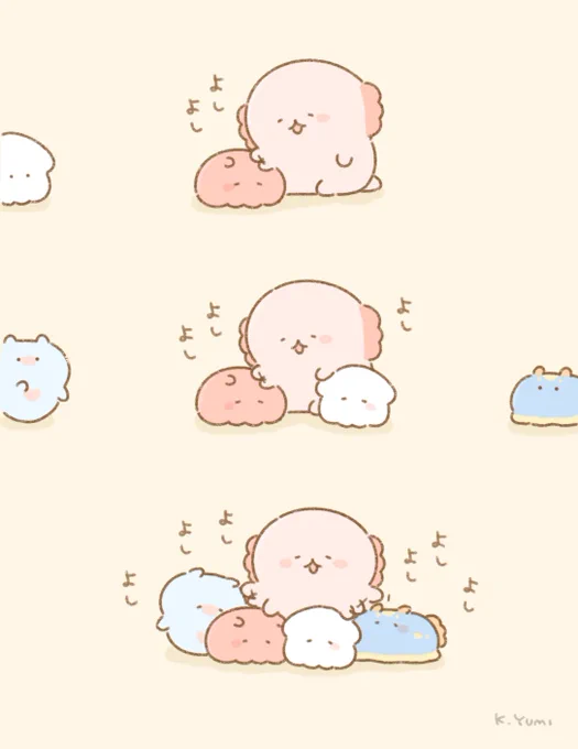 ウパさんよしよし 