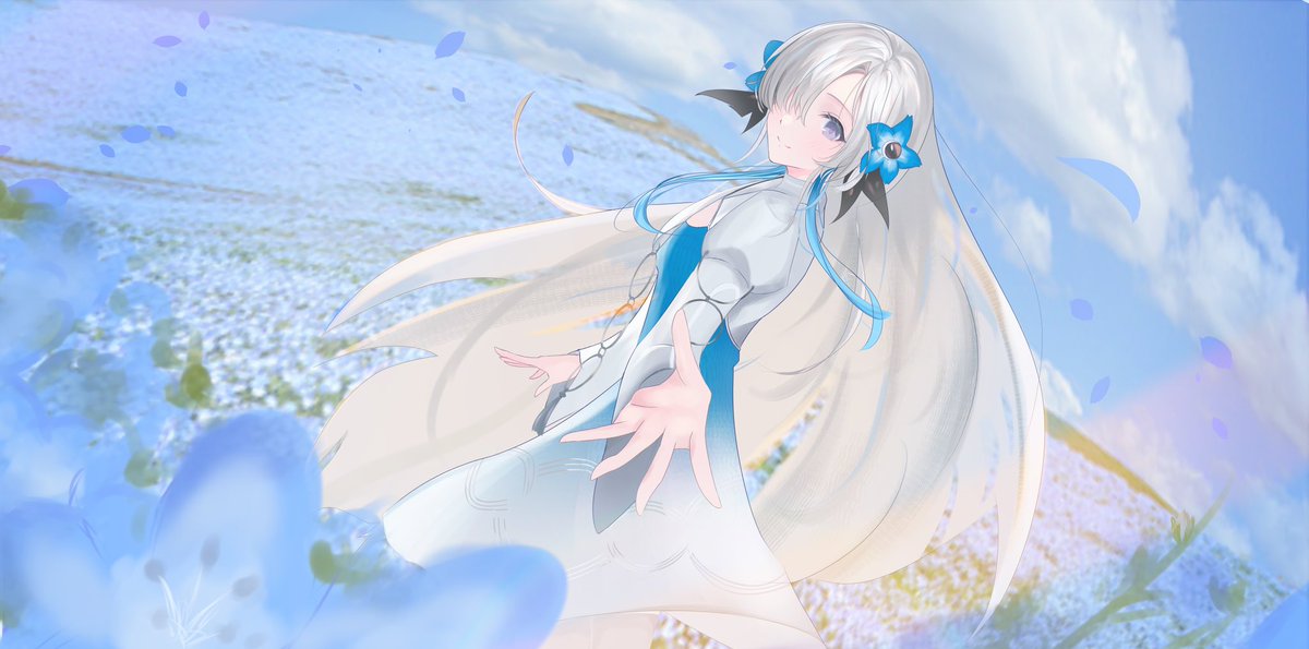 ヰ世界情緒 オリジナルブルゾン ネモフィラver. Amazon.co.jp: ヰ世界情緒 オリジナルブルゾン ネモフィラ ver