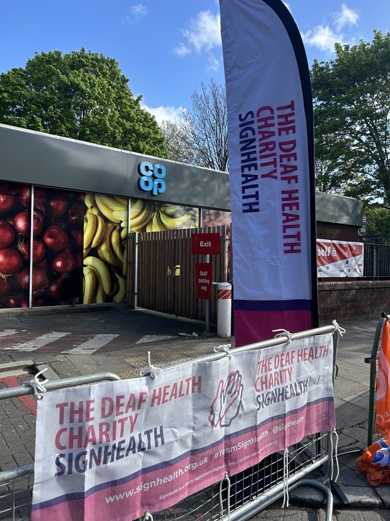SignHealth's tweet photo. #TeamSignHealth have raised £12,300 for SignHealth online so far! Support them with this year's London Marathon. Find out more and donate here: https://t.co/hXTQPhdSLT https://t.co/HDLTelVgVd