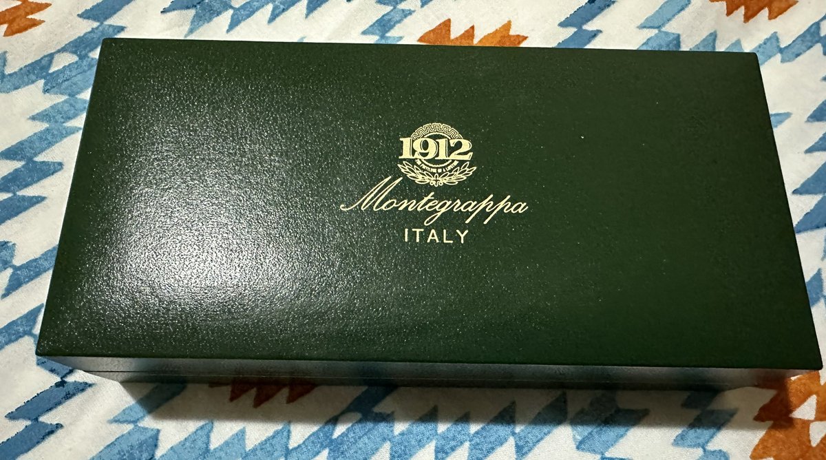 My favourite pen reserved for special occasions now (a gift from my wife Julie ) 25 years ago 
Montegrappa the town were Ernest Hemingway ( a great author ) resided for a time