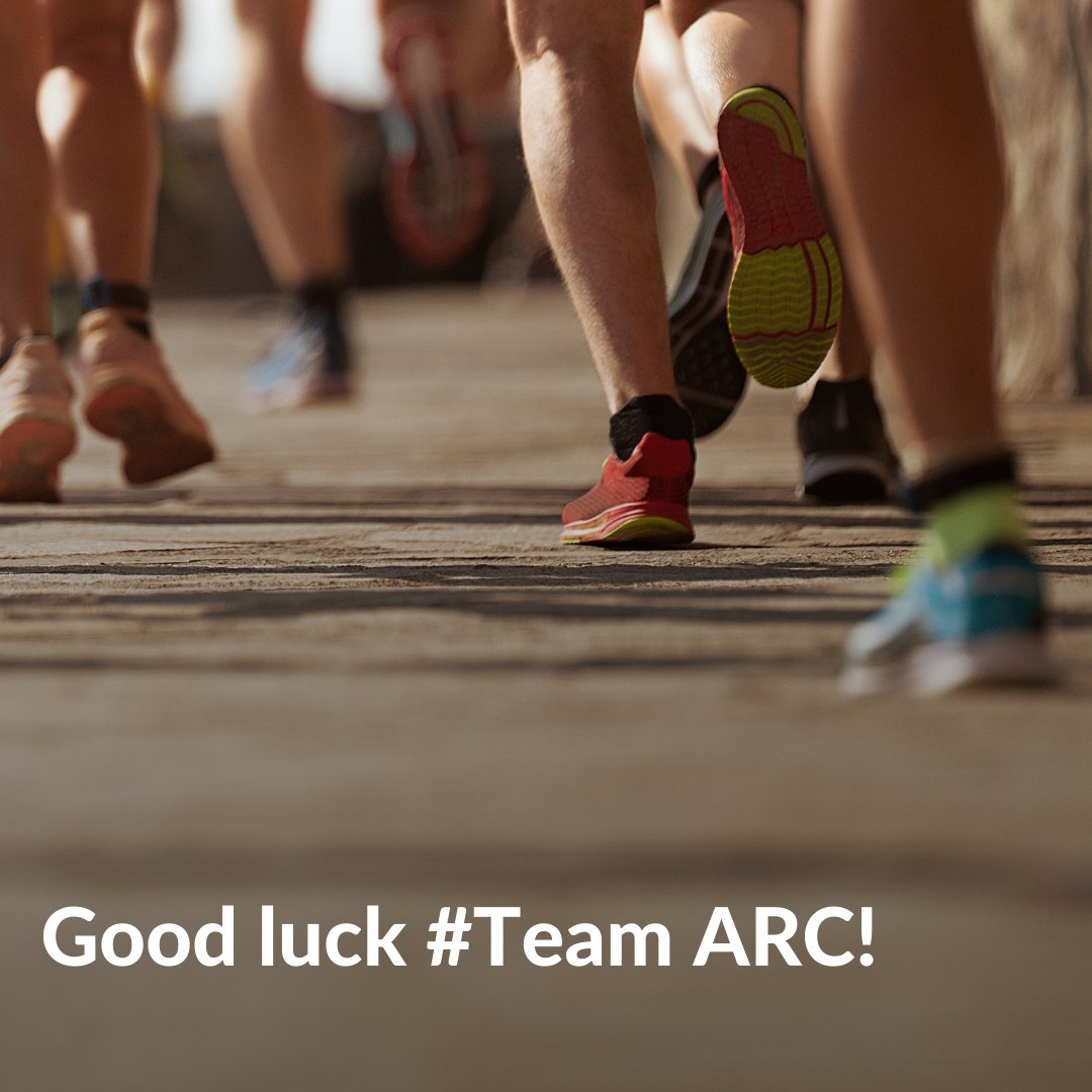 Wishing our wonderful London Marathon runners the best of luck today! And everyone else who is competing in this fantastic race. If you are watching, keep an eye out for ARC vests! #TeamARC 💜🏅