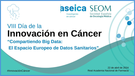Hoy es el #DíaInnovación Mañana, VIII acción conjunta de @ASEICAnews -@SEOM para mejorar la investigación traslacional en oncología en España. En rueda de prensa: relevancia de compartir 'Big data' a nivel internacional, con un decálogo de propuestas de mejora 👇ediciones pasadas