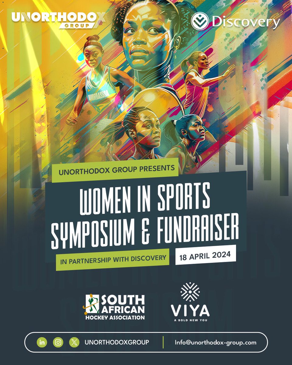 Lebo_Moroke's tweet photo. On the 18th April I had the privilege of attending the Women in Sports Symposium and Fundraiser by Unorthodox Group in partnership with Discovery.

Thank you to Sibabalwe Sesmani for having amazing panels to discuss everything women in sports.

#womeninsports
#unorthodoxgroup https://t.co/Cwn6K05Ofl