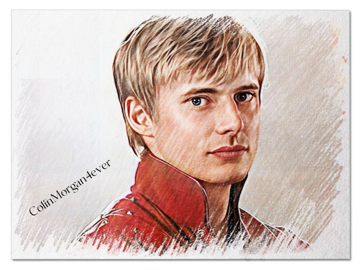 CMagnumfan's tweet photo. Wonderful #BradleyJames as #ArtthurPendragon #KingOfCamelot #RulerOfAlbion #KnightOfTheRoundTable #Warrior and friend to #Merlin #MissingMelrin #MerlinFandom #MerlinTvSeries #ArthurDrawing #MyCreation https://t.co/vBM7UeFmsb