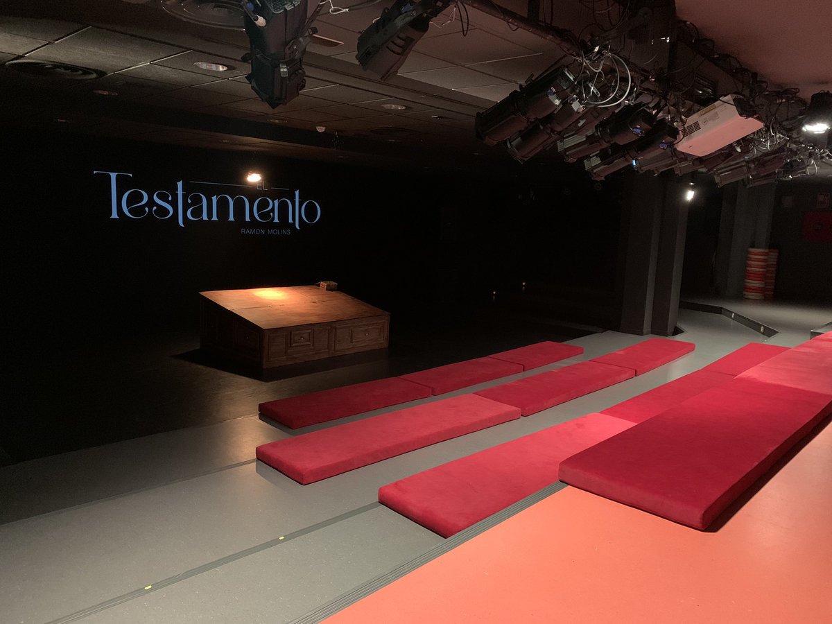 El Testamento
12:30h 
última función en <a href="/EspacioQM/">Espacio Abierto Quinta de los Molinos</a> 
Madrid

¡Qué delícia actuar así!
#zumzumteatre #testamentoZUM