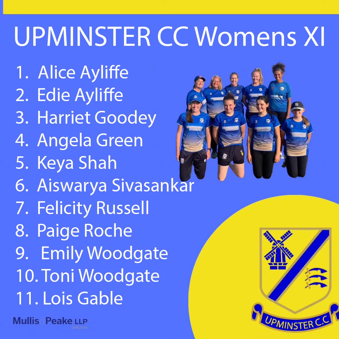 🔥 Women's 1st XI take the field in the ECB T20 Cup! 🔥 They face @huttonccwomen at Coopers today, with the action starting at 1pm. #WomensCricket #T20Cup