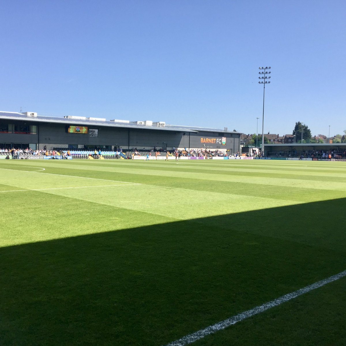 willstrauss's tweet photo. I was at Barnet in 2018 when we departed the Football League. Six long seasons in National League later, we’re heading back.

2023-24 has been a joy. Bring on League 2.  #Spireites https://t.co/uXaHETuulY