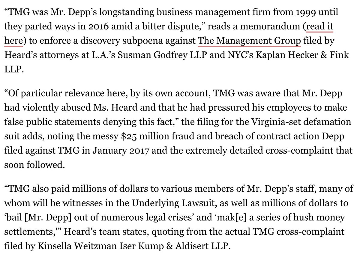 I'd love to know more about these 'hush money' payments!
#IStandWithAmberHeard
