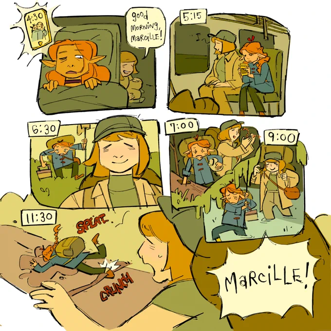 (#comic part 2)
.
.
 #dungeonmeshifanart #dungeonmeshi #deliciousindungeon  #farcille #chilchuck 