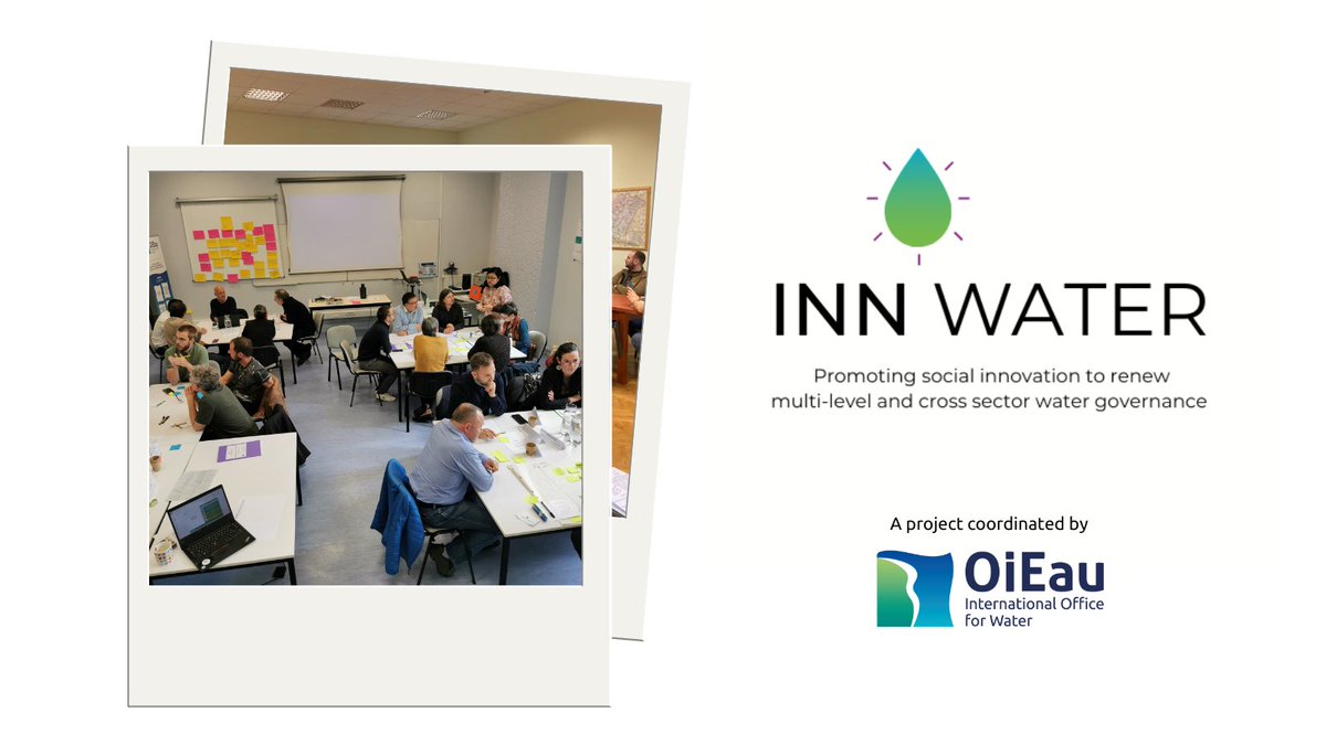 OI_Eau's tweet photo. Journée Mondiale Créativité &amp; Innovation : découvrez l’#InnovationSociale ac un article rédigé ds le cadre du projet #Innwater. Coordonné par @OI_Eau, il promeut l'#innovation sociale pr renouveler la #gouvernance multi-niveaux &amp; intersectorielle de l'#Eau https://t.co/E7aYZoCROJ https://t.co/StqitTry8U