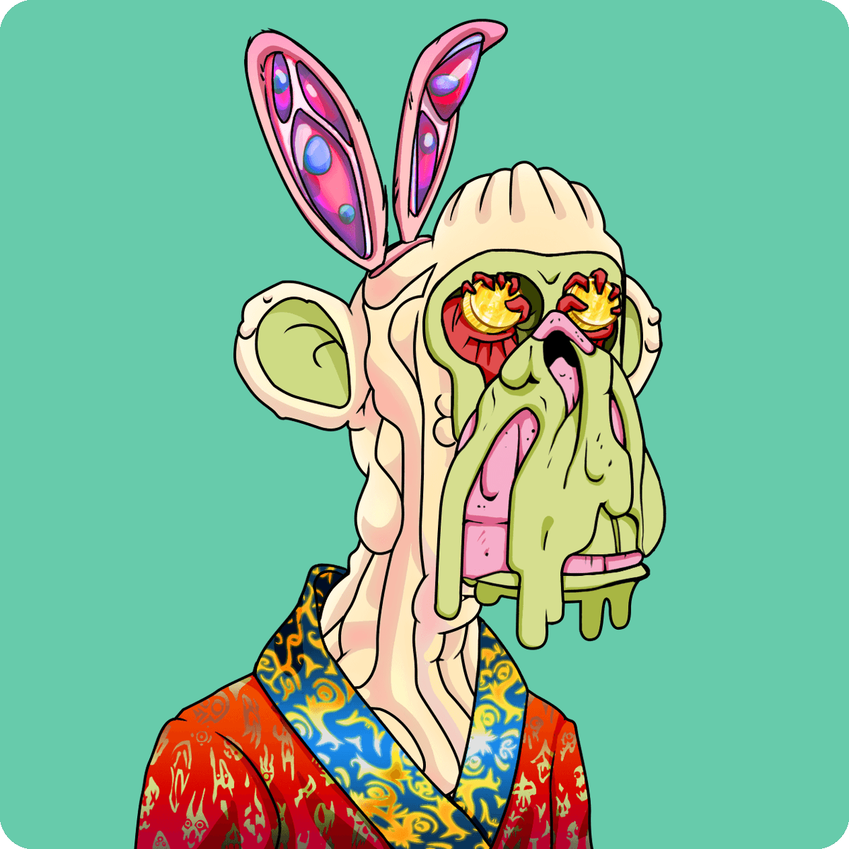 sandero.eth (@apedlate) on Twitter photo I have been a member of the <a href="/BoredApeYC/">Bored Ape Yacht Club 🍌</a> for quite some time now & while I have loved the events, met some great people & had a lot of fun IRL, I didn't have a Mutant that I loved, until now.
Meet Hugh, he's the playboy bunny eared, money hungry, smokers jacket wearing mutant.😊 I have been a member of the <a href="/BoredApeYC/">Bored Ape Yacht Club 🍌</a> for quite some time now & while I have loved the events, met some great people & had a lot of fun IRL, I didn't have a Mutant that I loved, until now.
Meet Hugh, he's the playboy bunny eared, money hungry, smokers jacket wearing mutant.😊