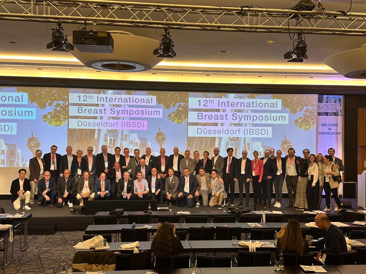 It was great to be one of the speakers in the 12th International Breast Symposium in Düsseldorf last week 
Thanks for Christoph Andre and Markus Liebold for the invite and for the great program 
Always great to catchup with colleagues and Friends 
#BreastCancer #BreastSurgery