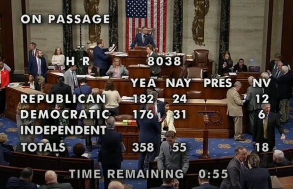 Congress has authorised the $61 billion Ukraine aid package. Historic vote is a vote for democracy against dictatorship. Bad news for Putin and his like.