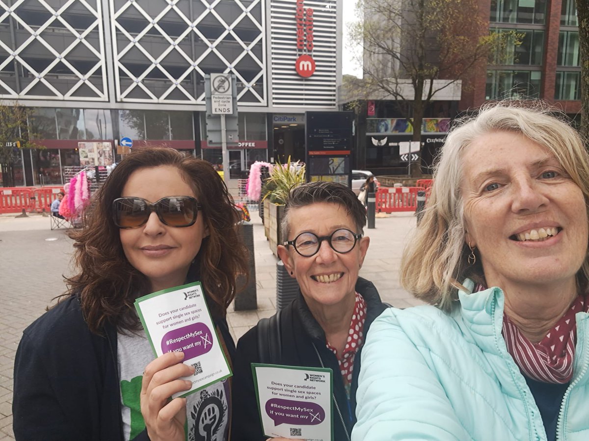 #Election2024 #localelections #LocalElections2024 #RespectMySex #TakeThat 
Leeds WRN leafleting to all the women going to see @TakeThat at @leedsarena #WRN