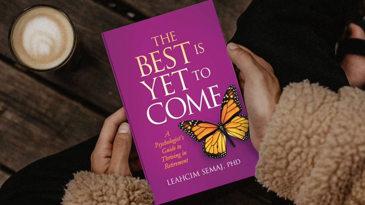 This is a great book,

Book title: The Best is Yet to Come
by Dr. Leahcim Semaj  (Author) 
Must Read.
Grab your copy here: amazon.com/Best-Yet-Come-…

#RetirementGoals #NewBeginnings #TheBestIsYetToCome