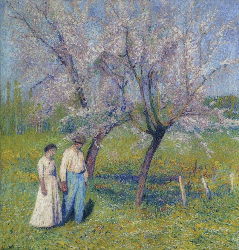 #SundayMorning 
#PeacefulPainting
#Art 

🎨Henri Martin, Impressionist painter