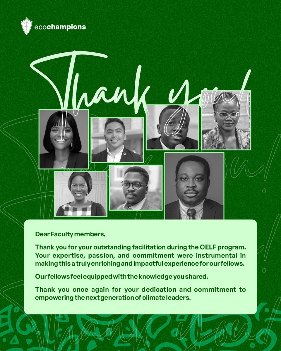 We would like to express our deepest gratitude to the brilliant and passionate changemakers who make up our CELF faculty. Your hard work over the past weeks has helped to equip and prepare our CELF fellows to change the world. Thank you!