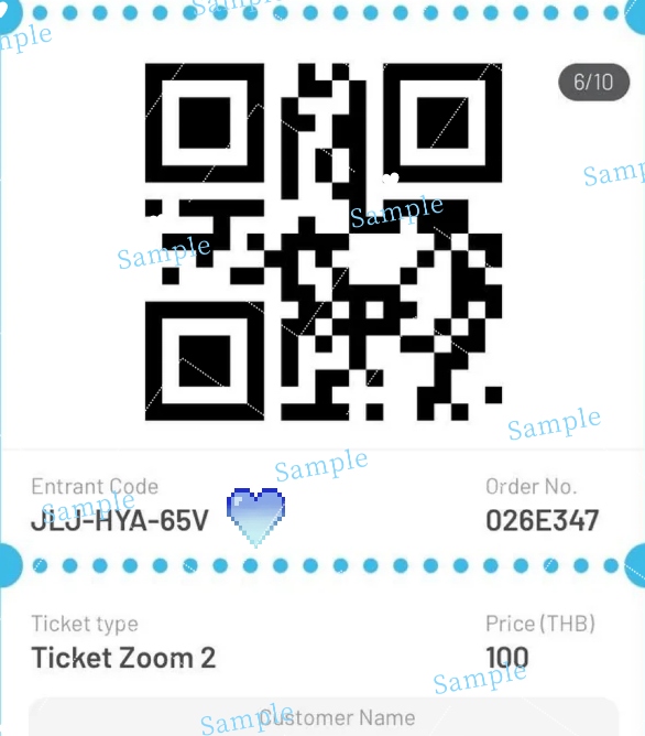 Congratulations, 30 lucky #Beyourluve! 🥳
Please check your e-ticket entrant code (as shown in the sample), and bring the winning e-tickets to #Build1stFMinBerlin to claim this chance with #BuildJapakan.🩵