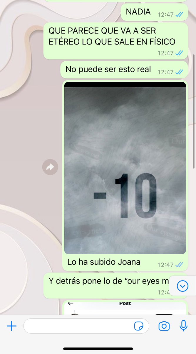 irbookss's tweet photo. Dos pistas y cada día que pasa estoy más confundida, ya veremos mañana qué tal 🫠 @joanamarcusx https://t.co/FLBBhJmK0f