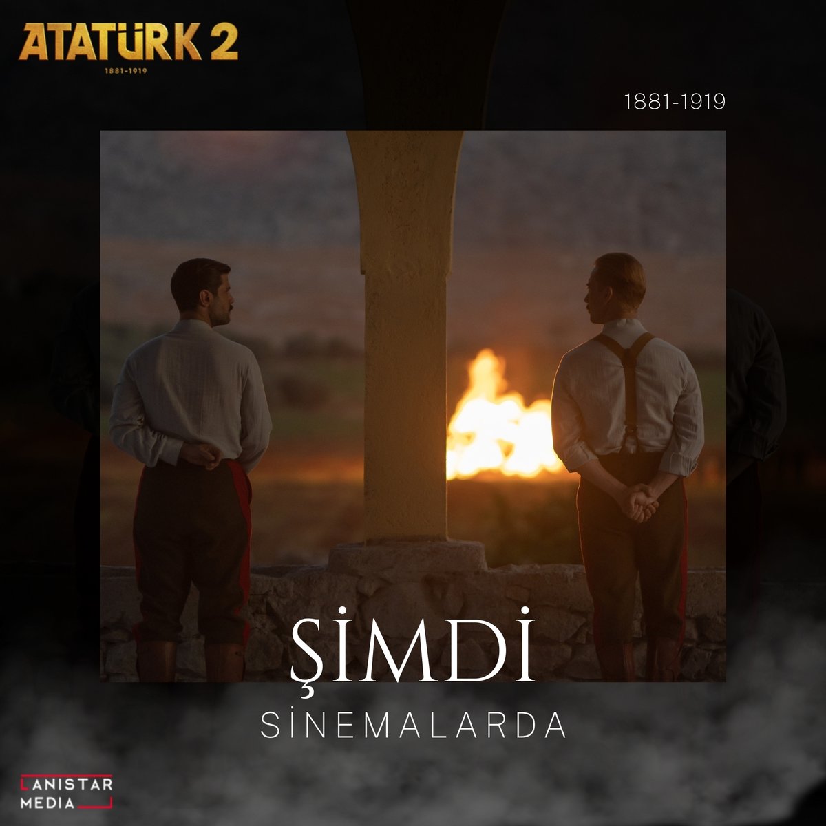 Bir ulusun umudu ve geleceği 🇹🇷 Bir 'Mehmet Ada Öztekin filmi” #ATATÜRK 2. filmiyle şimdi sinemalarda! 🎥 #AtatürkFilmi #AtatürkTheMovie @LanistarM @Aras_B_iynemli @M_AdaOztekin