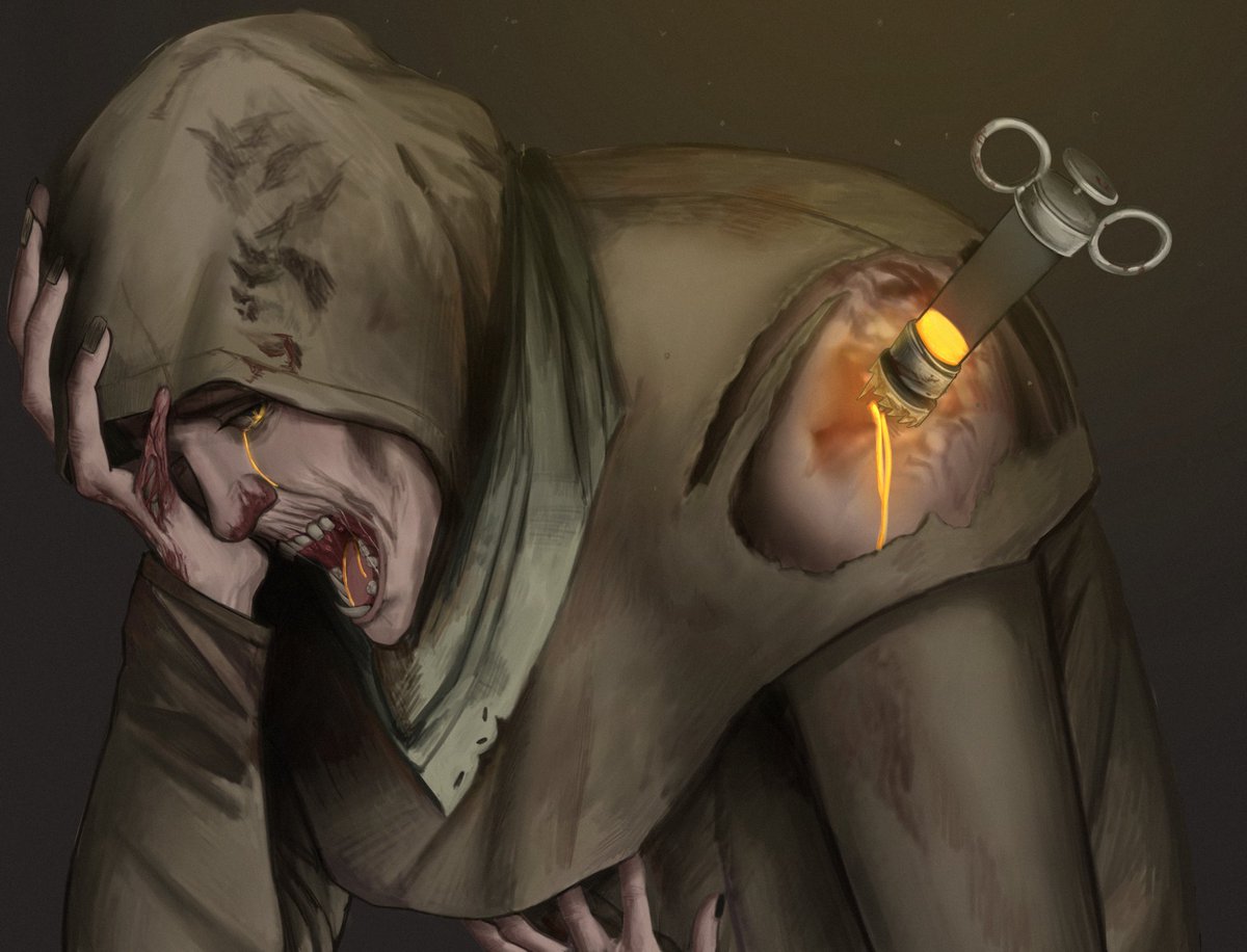 Mira102983's tweet photo. Reupload bc I wanted to crop canvas and add some noise filters. Also the quality was so bad I almost had a stroke let’s hope with cropped vied soon it’ll be better 🙏

#DeadbyDaylgiht #dbd #dbdfanart #talbotgrimes #theblight #dbdblight https://t.co/WNylJvIusF