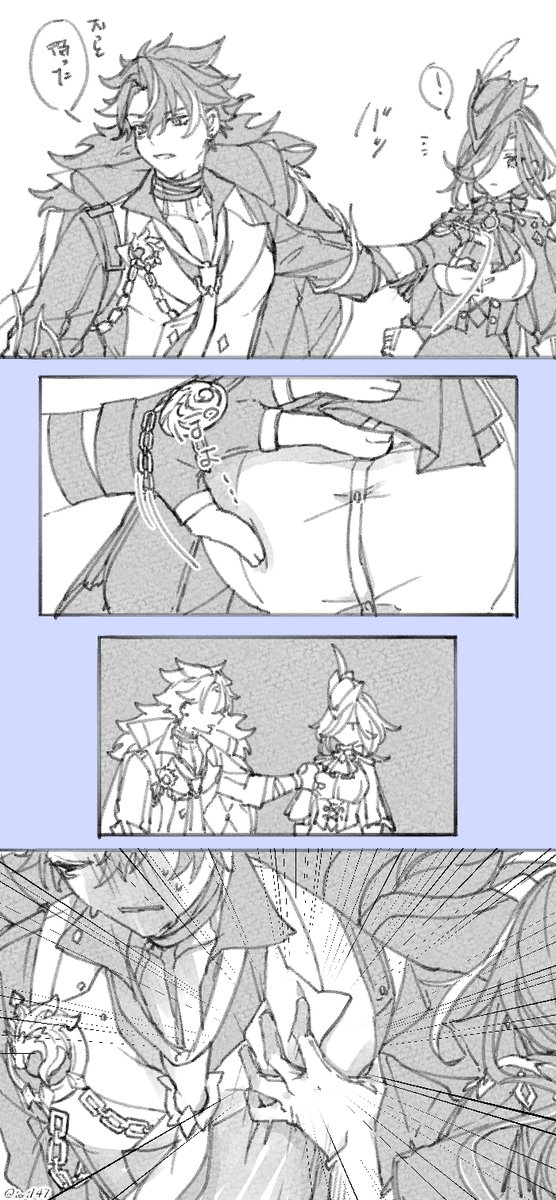 #軽い気持ちで描いたら思った以上に反響があった絵 
これ。本当になんで伸びたのかわからない。 