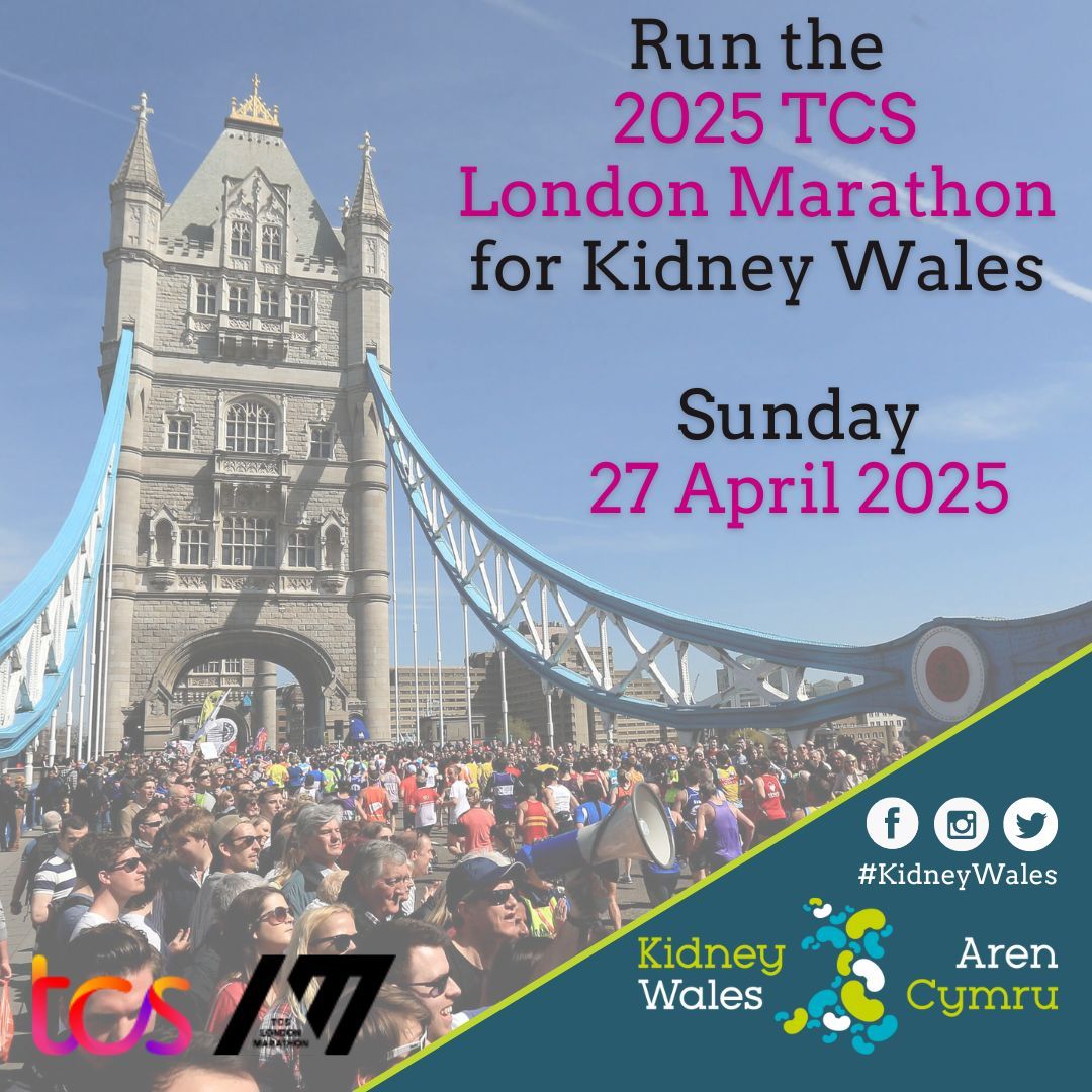 🏃‍♂️🏅 Inspired by the incredible energy and spirit of the London Marathon today? Join us in making a difference at the 2025 event with Team Kidney Wales! 🏴 Applications are now open. For more details and to download the application form, visit: buff.ly/3VTMAJE