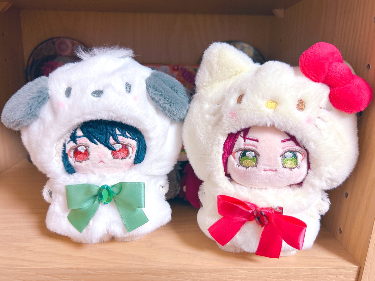 サンリオのぬいぐるみコスチューム いつぬいだと着ぐるみのまま着せる