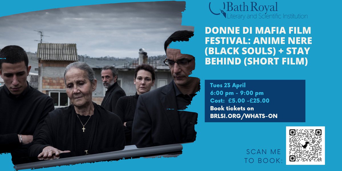 The upcoming #BRLSI #Film Festival is nearly here! Watch a tale of a #Mafia family unfold as we kick off with a double bill! @LittleTheatreUK @FilmBathUK brlsi.org/filmfestival/ Tue 23 April 6pm - 9:30pm 🎟️ £5–£25 #Bath #Bristol #Italian