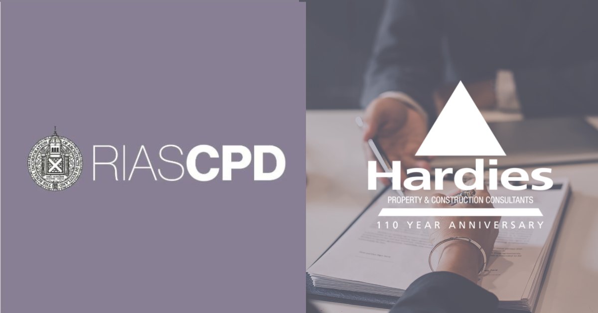 RIAS CPD I Top Contract Administration issues &common pitfalls Thurs 25 April 12:30 - 13:30 Online Join us for an engaging CPD by Shirley Thomson, QS & Partner @HardiesProperty Aberdeen which will look at Contract Administration issues & common pitfalls rias.org.uk/about/events