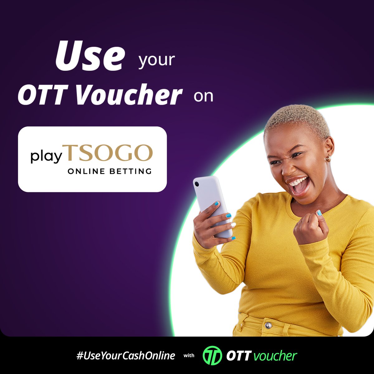 Prepare for an electrifying ride!🚀

Boost your @playTSOGO account with an #OTTVoucher & take your online adventures to new heights!🔥

Are you using us to top up? Tell us in the comments!

Buy #OTTVoucher from 250K+ stores nationwide or your bank app: bit.ly/ottbuy. 💸
