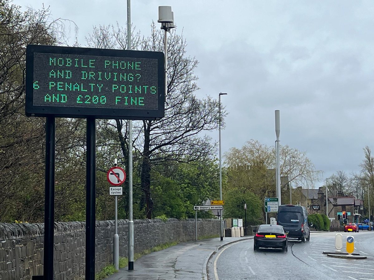 Many of us are addicted to our mobile phones but when you're driving, you need to concentrate. You can't control other people's actions on the roads, but you can make safe choices for you, your family and other road users. #HandsOffThePhone @VisionZeroWY #BDSafeRoads