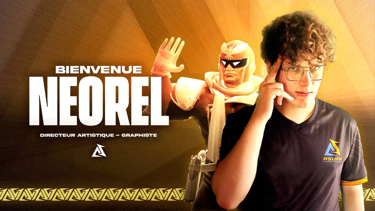 Nous sommes très heureux d’accueillir <a href="/NeorelSsbu/">ASK • ASU | Neorel</a> en tant que directeur artistique ! 

En plus de ça, il souffle une bougie supplémentaire aujourd’hui 🎂

Joyeux anniversaire et bienvenue ! 🥳