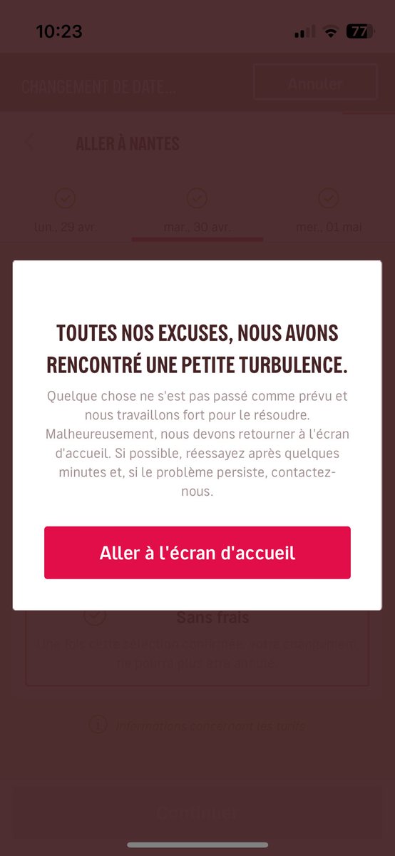 deToine2's tweet photo. Hey @volotea pourquoi promettez-vous des changements de vol illimités sans frais supplémentaires à vos clients Megavolotea quand vous appliquez en réalité de nouveaux frais de bagage?? De plus, le changement sur l’app de fonctionne pas… https://t.co/31vT0HahL8