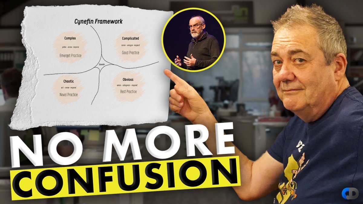 'Confusing what kind of activity #softwaredevelopment really is is one of the biggest traps organisations fall into!' says @davefarley77 Using the Cynefin Framework by Dave Snowden, he explores why working experimentally & focusing on learning is crucial👇 hubs.li/Q02trK030