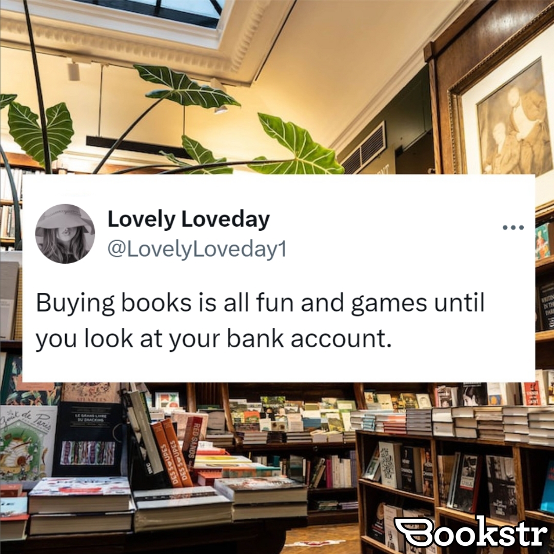 At this point, we’re too scared to look! 🫣

[🤪 Meme by Griffyn Tijamo]

#bookmeme #bookstore #newbooks #relatable