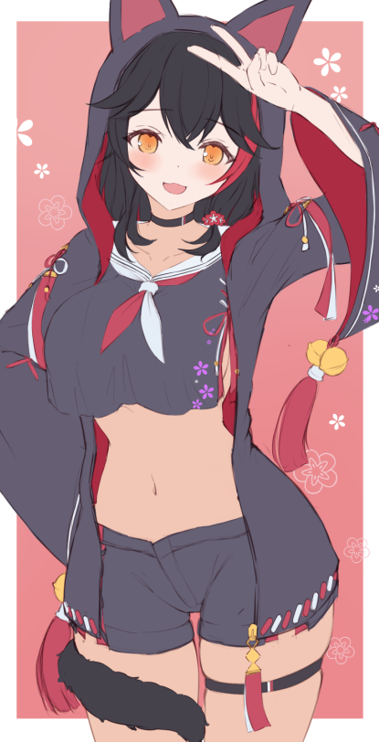 大神ミオ 「NEXT色ラフ 」|けースヶのイラスト