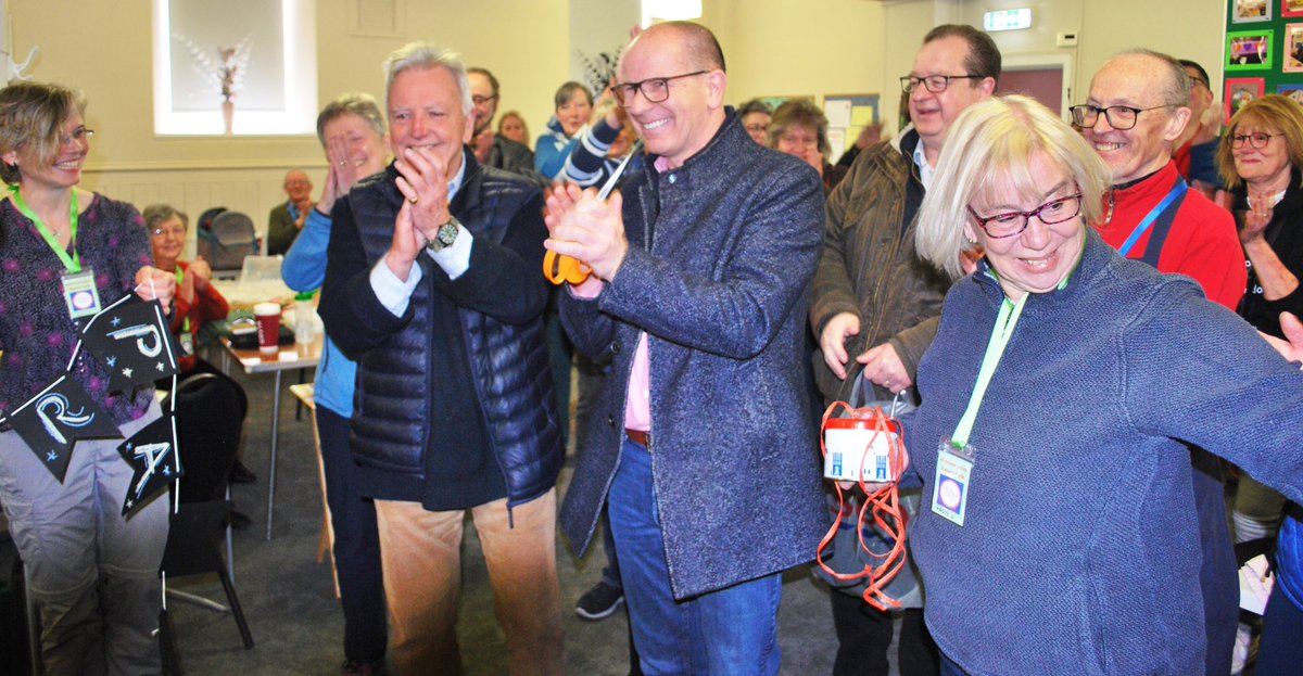 Had the great honour of cutting the ribbon to open the first Kinross-shire Repair Cafe. This is another brilliant community initiative among so many brilliant community initiatives that Kinross-Shire is blessed with. Well done yet again Kinross-Shire folks 👏👏👏