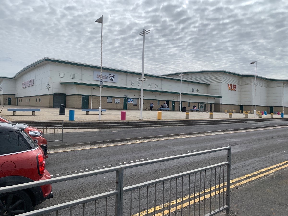 #Southport has made some odd planning decisions over the years, almost as if those entrusted with protecting the town had forgotten what the place was all about. The retail park next to the pier is one such example, an out of context, out of town, car park dominated consumer of