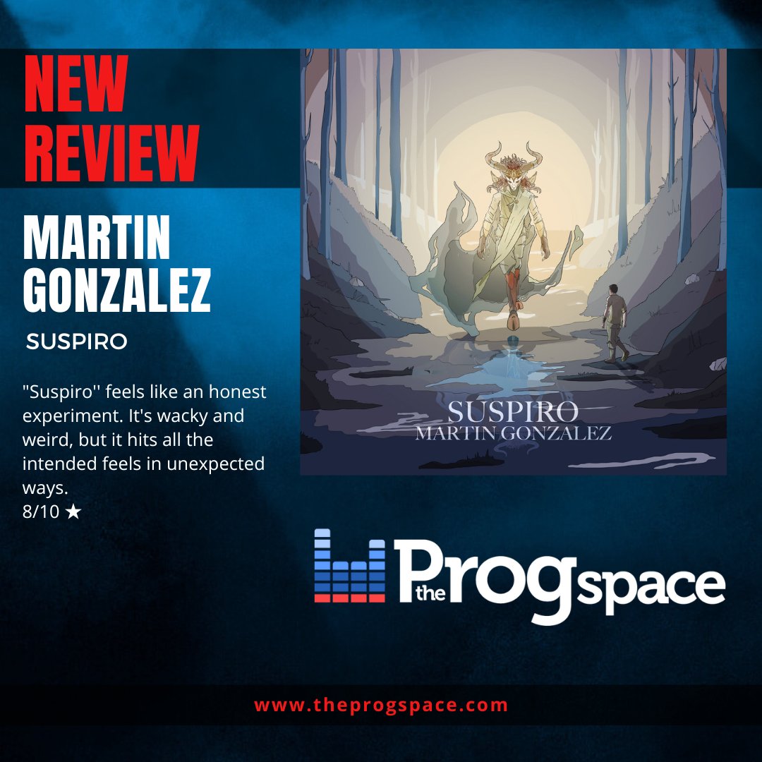 🔥🔥 NEW ALBUM REVIEW 🔥🔥 Up and coming guitar star Martin Gonzalez, known as the guitarist of Atomic Guava, just released his solo debut, titled 'Suspiro'. It's an exciting album with some guests that might surprise you! Read more here: theprogspace.com/martin-gonzale…
