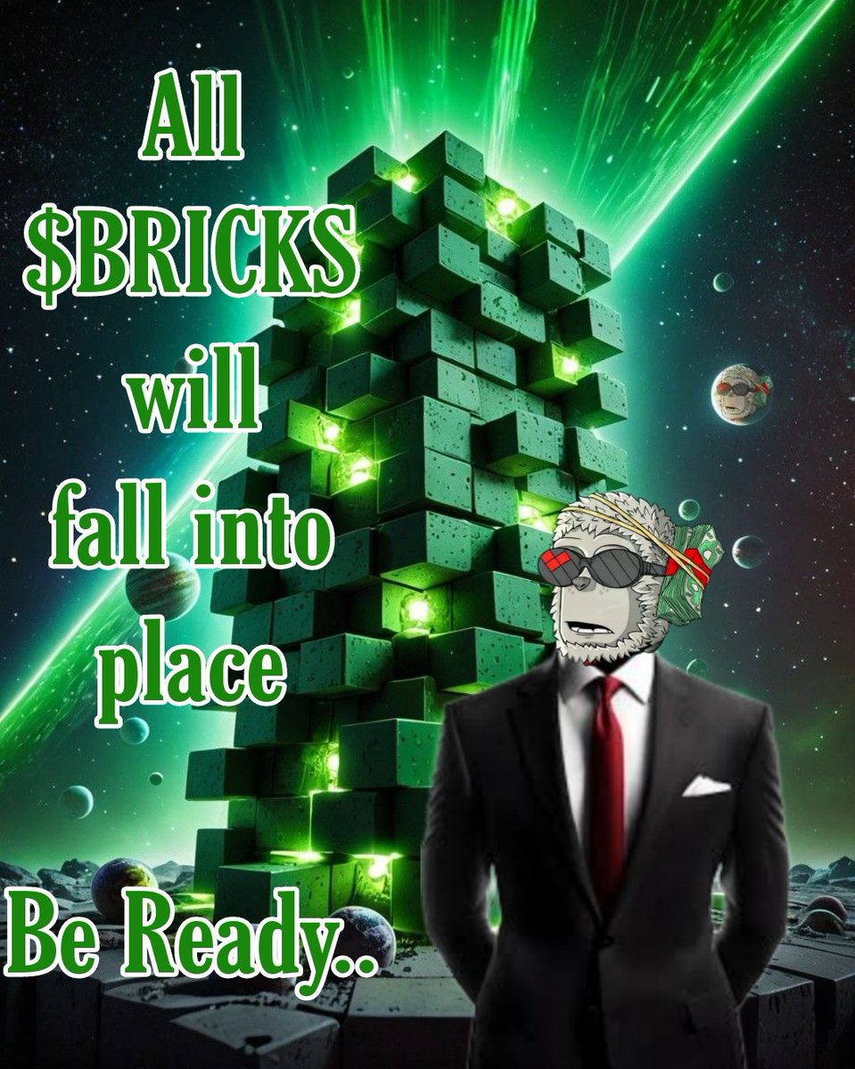 @DeppeRainer @St_Mecha @BricksOnSol $BRICKS will be on top soon! @BricksOnSol