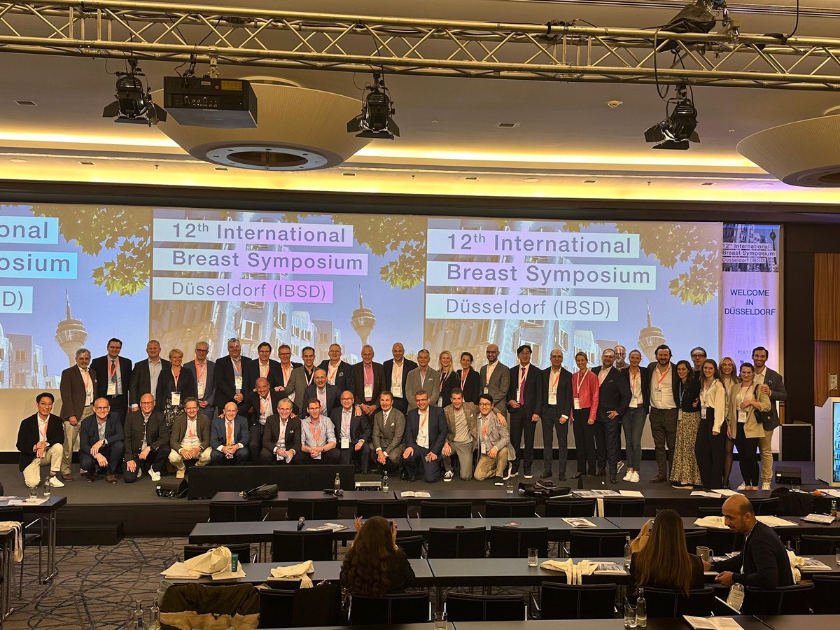 It was great to be one of the speakers in the 12th International Breast Symposium in Düsseldorf last week 
Thanks for Christoph Andre and Markus Liebold for the invite and for the great program 
Always great to catchup with colleagues and Friends 
#BreastCancer #BreastSurgery