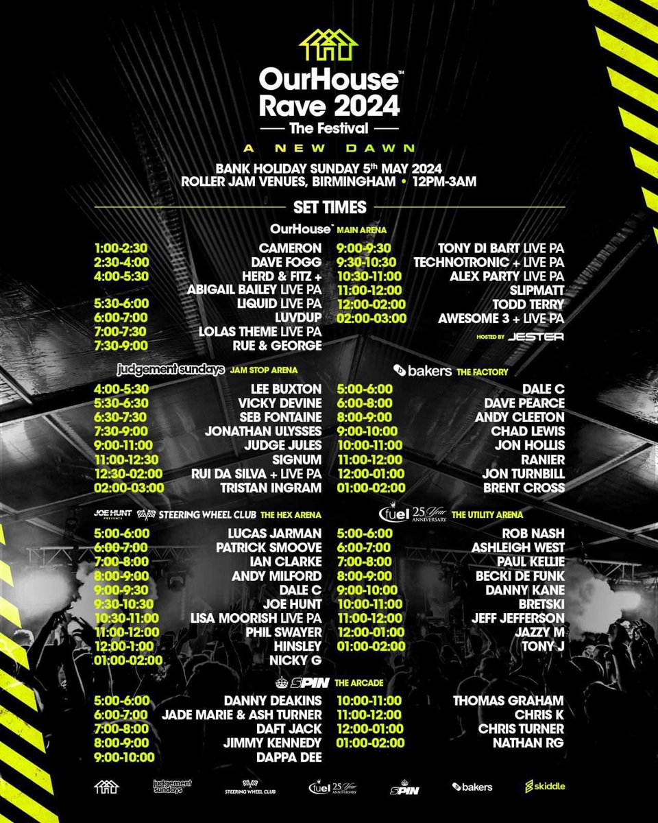 2 weeks to go <a href="/OurHouseRave/">Our House Rave</a>  <a href="/RealJudgeJules/">Judge Jules</a> <a href="/Judgement_Event/">Judgement</a>  #ibiza #Birmingham #classics #rave